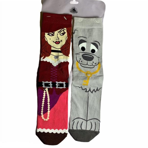 Disney Parks Pirates of the Caribbean Unisex Socks - Picture 2 of 4
